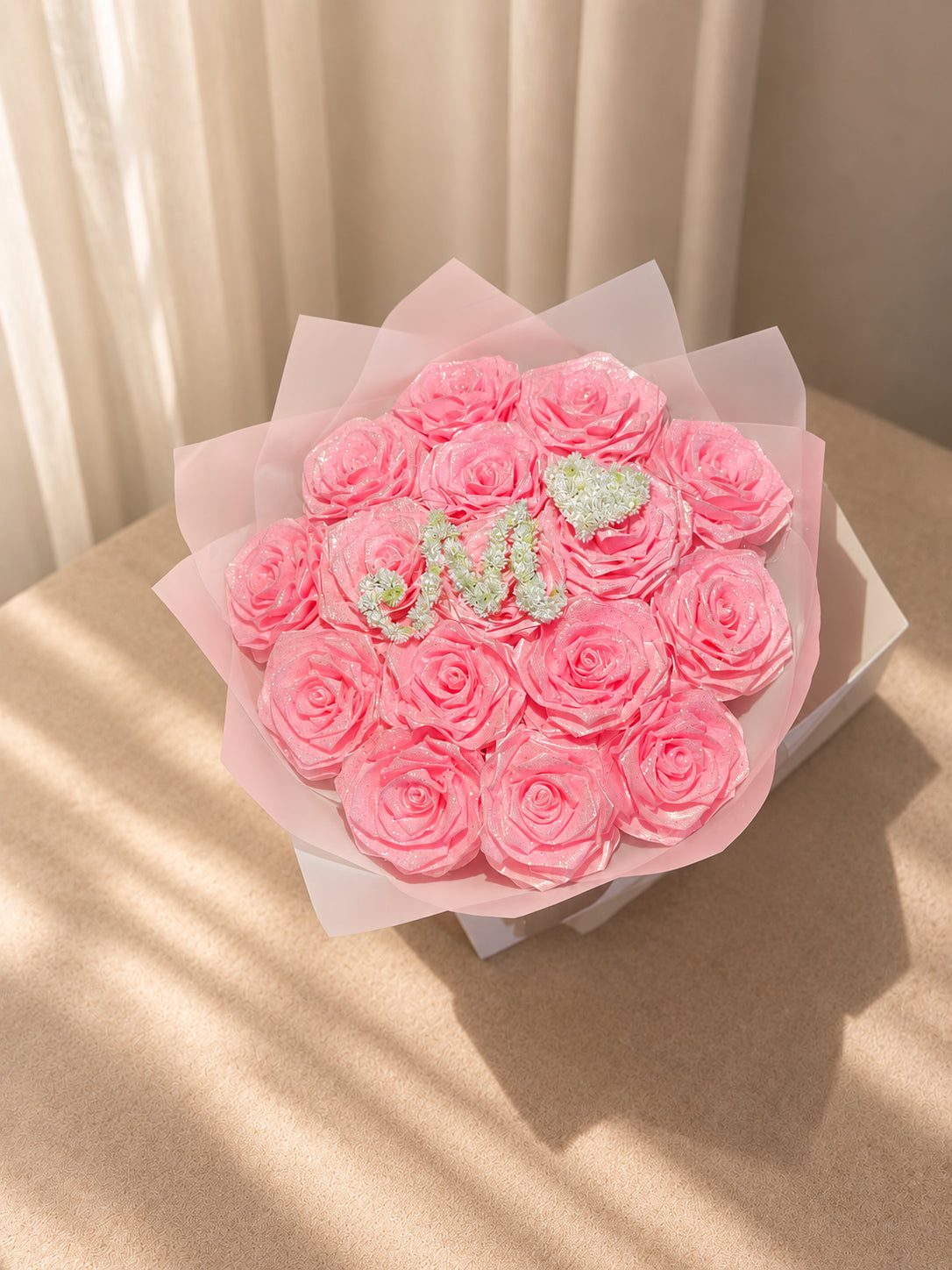Initial Bouquet – Buchstabe M